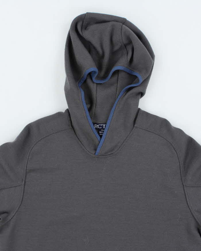 Men's Arc'Teryx Dark Grey Pullover Hoodie - L