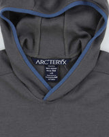 Men's Arc'Teryx Dark Grey Pullover Hoodie - L