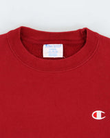 Men's Champion Red Sweatshirt - L