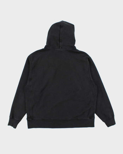 Vintage 2000's Champion Big Patch Logo Heavyweight Hoodie - L