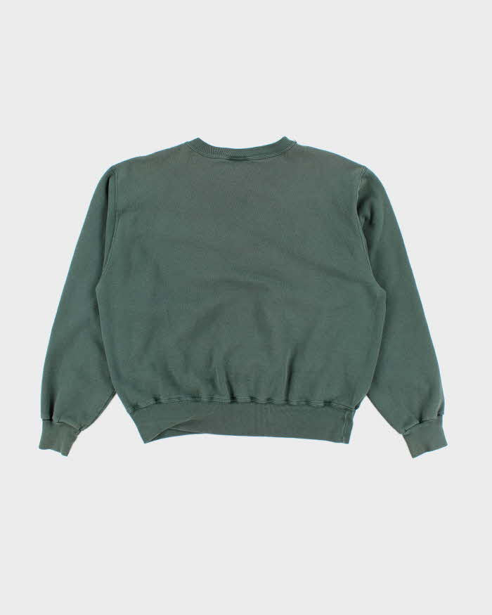 Vintage Y2K Champion Embroidered Logo Faded Sweatshirt - XL