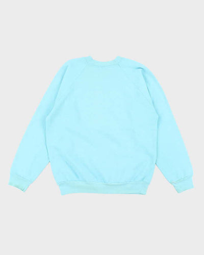 Vintage 90's Leopard Face Graphic Print Sweatshirt - M