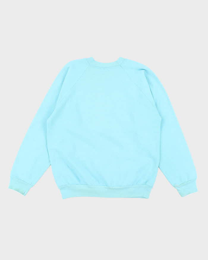 Vintage 90's Leopard Face Graphic Print Sweatshirt - M