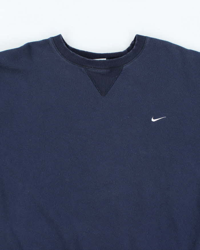 Vintage Y2K Nike Small Swoosh Oversized Sweatshirt - XXL