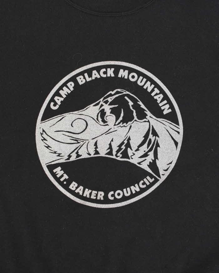 Vintage 90's Camp Black Mountain Ski Graphic Sweatshirt - XXL