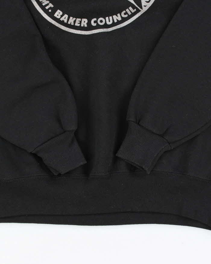 Vintage 90's Camp Black Mountain Ski Graphic Sweatshirt - XXL