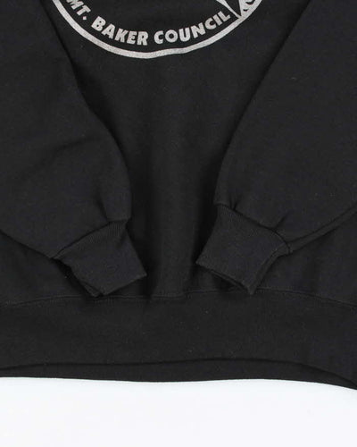 Vintage 90's Camp Black Mountain Ski Graphic Sweatshirt - XXL