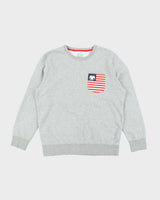 Vintage 2000's Converse Flag Pocket Sweatshirt - L