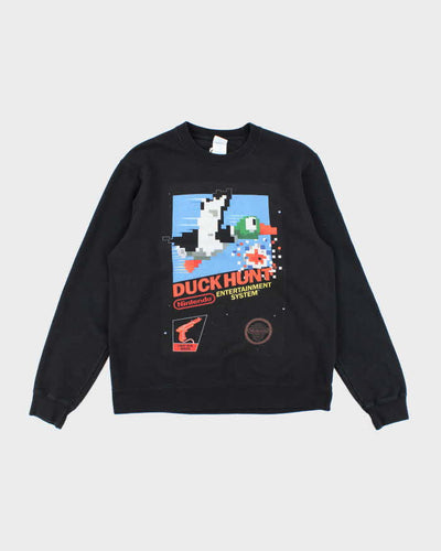 Vintage 2000's Nintendo Duck Hunter Video Game Graphic Sweatshirt - M