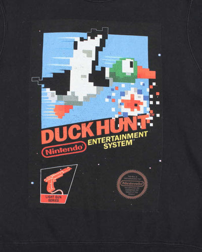 Vintage 2000's Nintendo Duck Hunter Video Game Graphic Sweatshirt - M