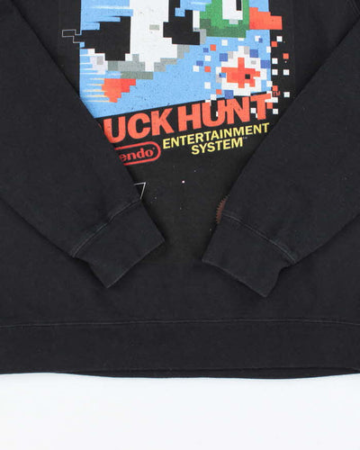 Vintage 2000's Nintendo Duck Hunter Video Game Graphic Sweatshirt - M