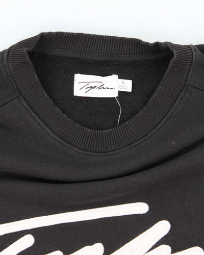 Trapstar Embroidered Centre Logo Sweatshirt - S