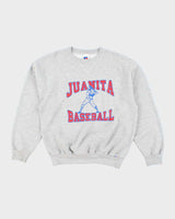 Vintage Y2K Russell Athletic Juanita Baseball Graphic Sweatshirt - L