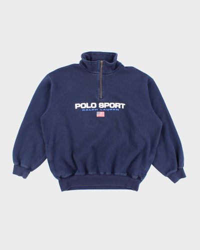 Vintage 2000's Polo Sport Ralph Lauren Quarter Zip Sweatshirt - L