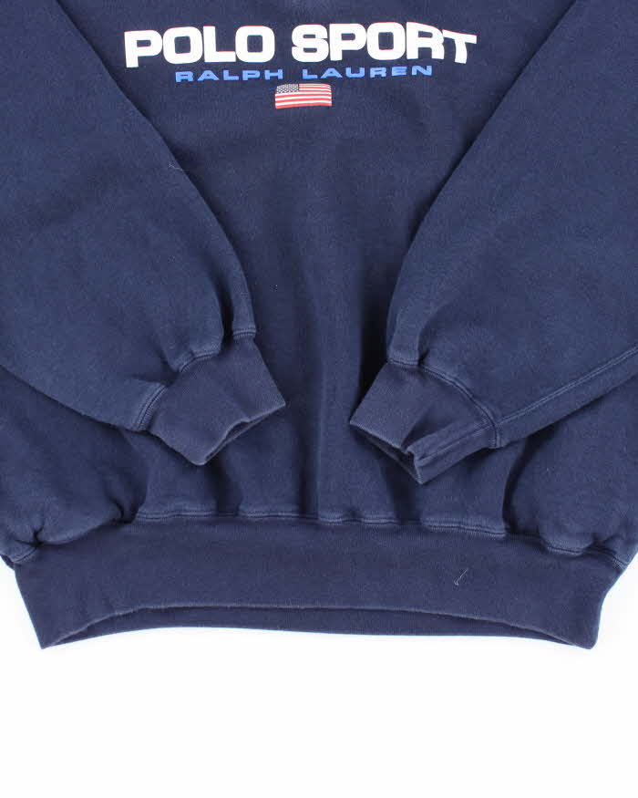 Vintage 2000's Polo Sport Ralph Lauren Quarter Zip Sweatshirt - L