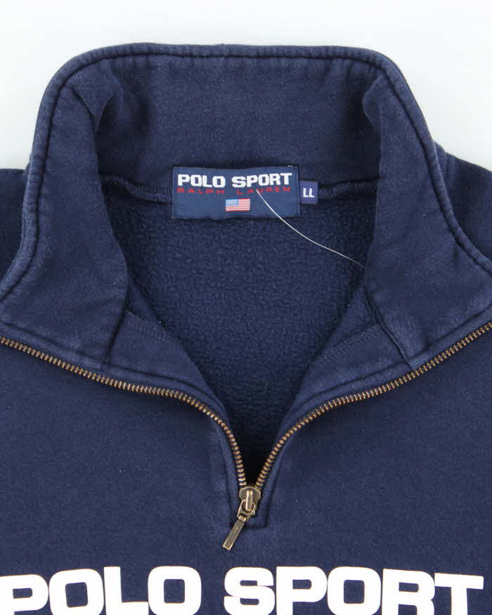 Vintage 2000's Polo Sport Ralph Lauren Quarter Zip Sweatshirt - L