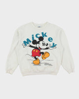 Vintage 90's Disney Mickey Mouse Big Graphic Sweatshirt - L