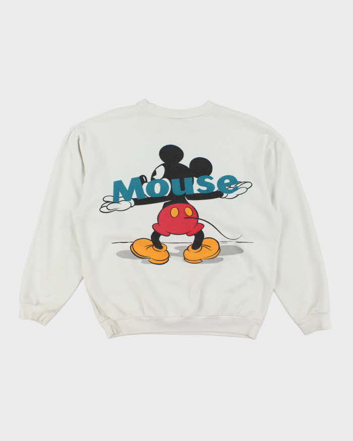Vintage 90's Disney Mickey Mouse Big Graphic Sweatshirt - L