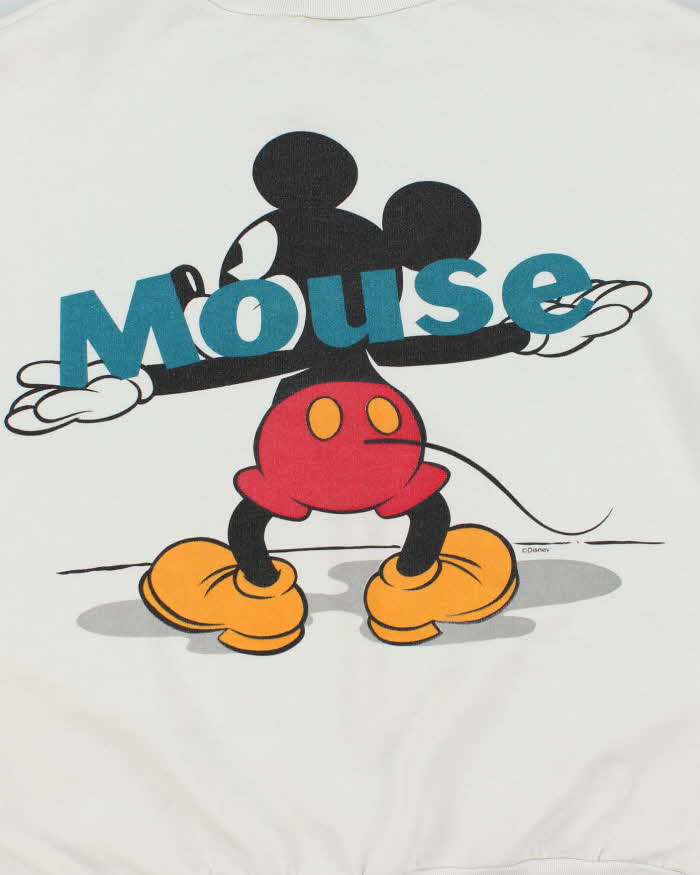 Vintage 90's Disney Mickey Mouse Big Graphic Sweatshirt - L
