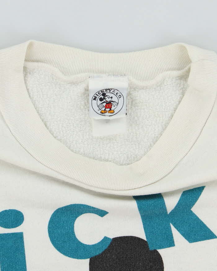 Vintage 90's Disney Mickey Mouse Big Graphic Sweatshirt - L