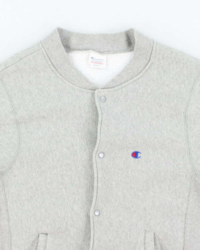 Vintage 90's Champion Snap Button Sweatshirt - XL