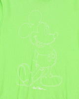 Vintage Y2K Disney Mickey Mouse Embroidered Short Sleeve Sweatshirt - S