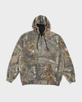 Vintage Carhartt Heavyweight Oversized Camouflage Zip Up Hoodie - L