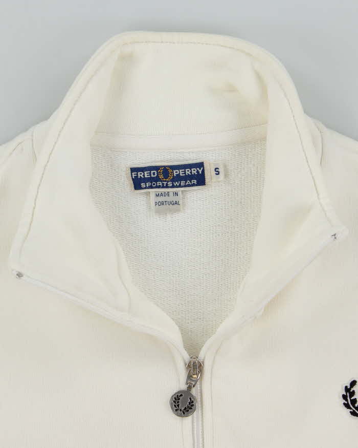 Vintage 90s Fred Perry Zip-Up Jumper - S – Rokit