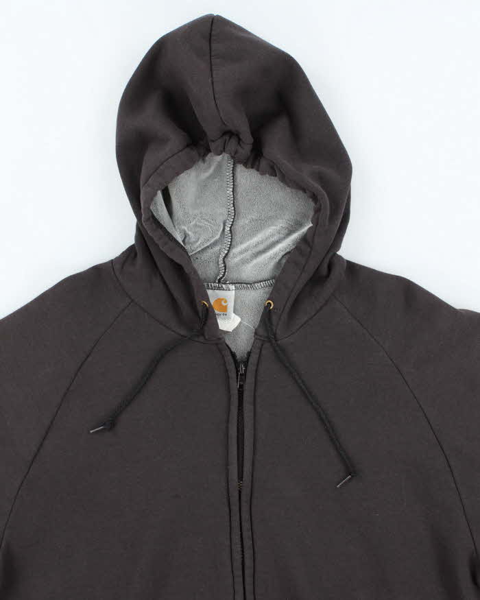 Vintage Carhartt Zip-Up Hoodie - L