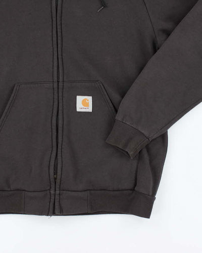 Vintage Carhartt Zip-Up Hoodie - L