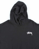Vintage Stussy Black Hoodie - XL