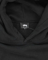 Vintage Stussy Black Hoodie - XL