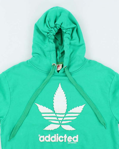 Vintage Y2K Addicted Amsterdam Patch Hoodie - XL