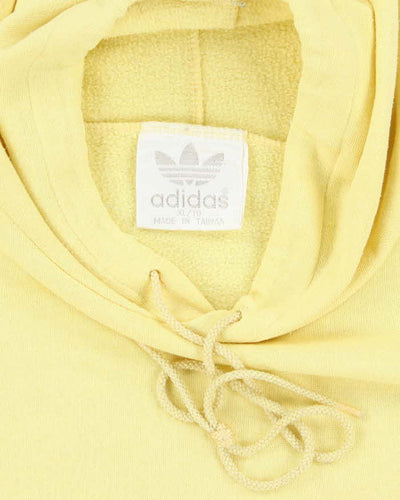 Vintage 90's Adidas Boxy Centre Spell Out Logo Hoodie - XL