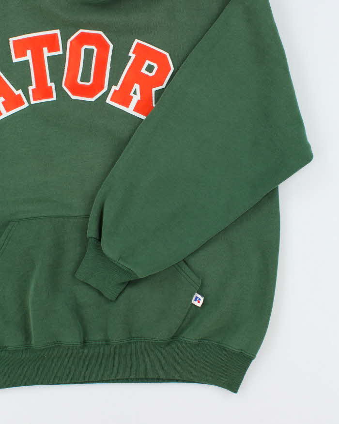 Vintage 90's Russell Athletic Florida Gators Spell Out Hoodie - XL