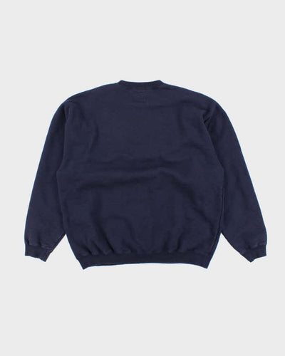 Vintage Y2K Mercedes Benz Embroidered Oversized Sweatshirt - XL