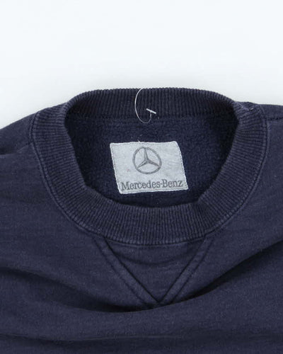 Vintage Y2K Mercedes Benz Embroidered Oversized Sweatshirt - XL
