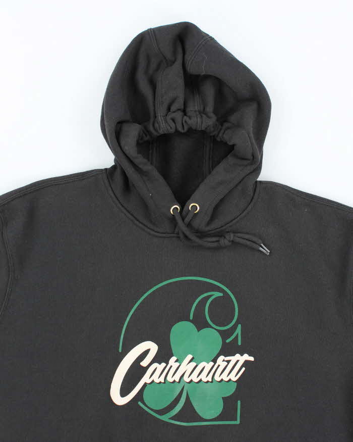 Vintage Carhartt Shamrock Logo Oversized Hoodie - L
