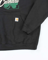 Vintage Carhartt Shamrock Logo Oversized Hoodie - L