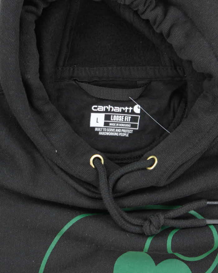 Vintage Carhartt Shamrock Logo Oversized Hoodie - L