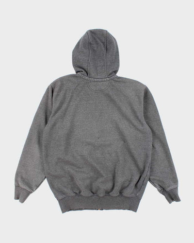 Vintage Carhartt Faded Heavyweight Zip Up Hoodie - M