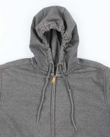 Vintage Carhartt Faded Heavyweight Zip Up Hoodie - M