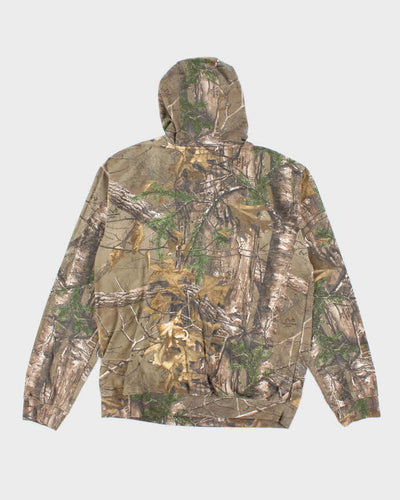 Vintage Y2K Real Tree Camouflage Hoodie - L