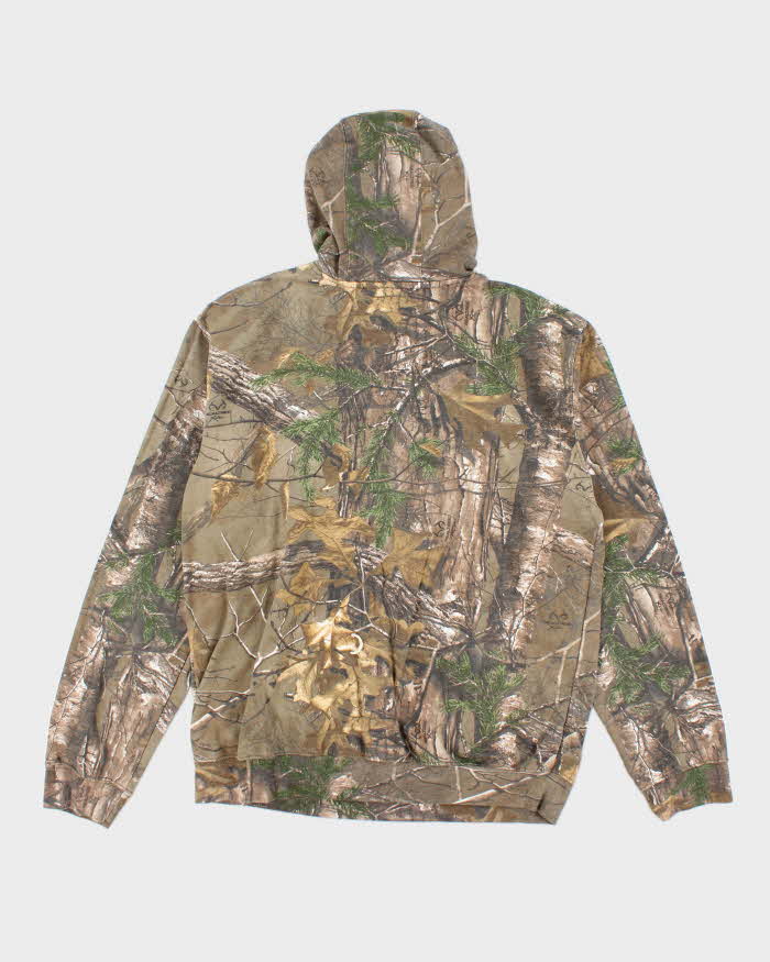 Vintage Y2K Real Tree Camouflage Hoodie - L