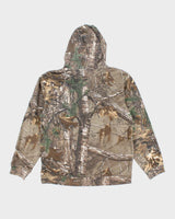 Vintage Y2K Real Tree Camouflage Hoodie - M