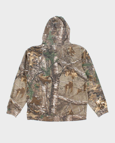 Vintage Y2K Real Tree Camouflage Hoodie - M