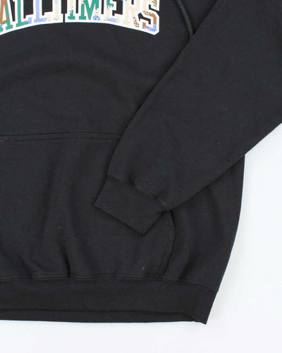 Alltimers Skateboards Camo Spell Out Hoodie - L