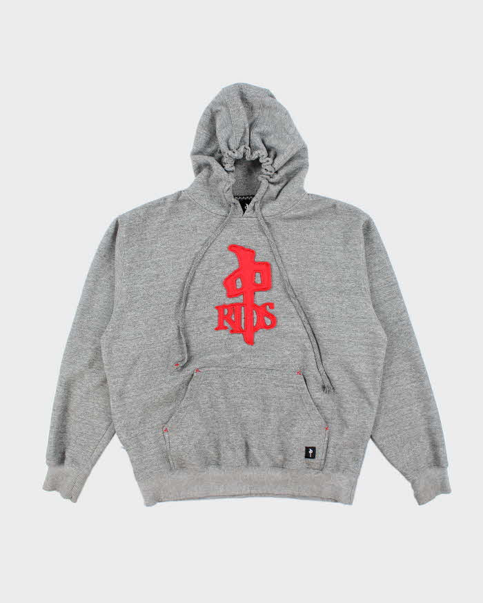 Vintage Red Dragon Skateboards Centre Logo Hoodie - XL