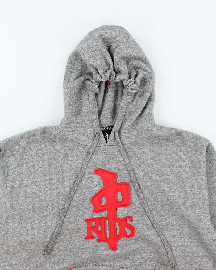 Vintage Red Dragon Skateboards Centre Logo Hoodie - XL