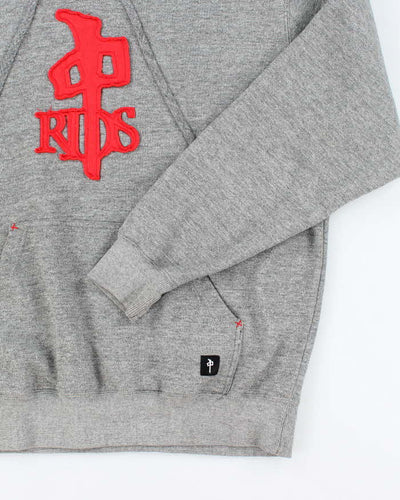 Vintage Red Dragon Skateboards Centre Logo Hoodie - XL